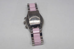 Lovely Pink Swatch Irony V8 Stainless Steel Ladies' Wrist Watch