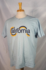 Velva Sheen Sky Blue California T Shirt - Sz XL