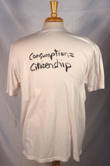 Vintage Body/Head "Consumption = Citizenship" Band T Shirt - Sz XL