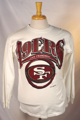 1995 Long-Sleeved San Francisco 49ers Shirt - Sz M