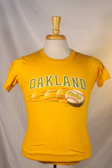 1981 Oakland A's Billy Ball Baseball T Shirt - Sz S