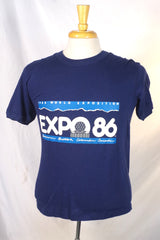 1986 Vancouver World Exposition T Shirt - Sz L