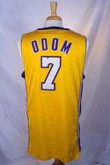 Los Angeles Lakers Lamar Odom Basketball Jersey - Sz 50