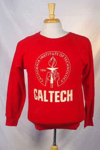 Gorgeous Soft Red Cal Tech Sweater - Sz M