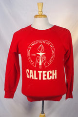 Gorgeous Soft Red Cal Tech Sweater - Sz M