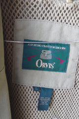 Practical Orvis Tan Cotton Jacket - Size L