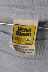 Velva Sheen Sky Blue California T Shirt - Sz XL