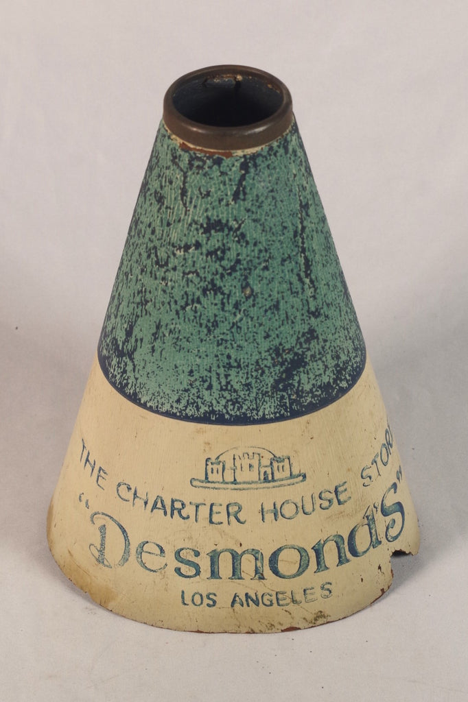 Vintage Desmond's Los Angeles Megaphone