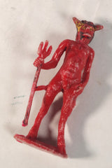 Vintage Mexican Devil Figurine