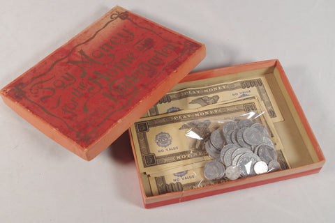 Circa 1915 Vintage Toy Money For the Home and Kindergarten