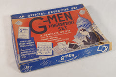 Vintage G-Men Fingerprint Set