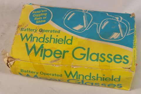 Fun Vintage Windshield Wiper Novelty Glasses