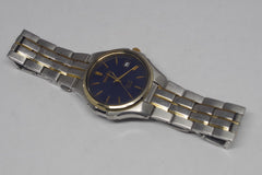 Lovely Stainless Steel Blue Seiko Solar Wrist Watch