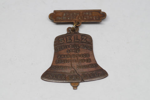 Selz Liberty Bell Medal for Scholarship and Deportment