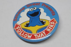 Incredible 1985 Sesame Street "Follow That Bird" Pins