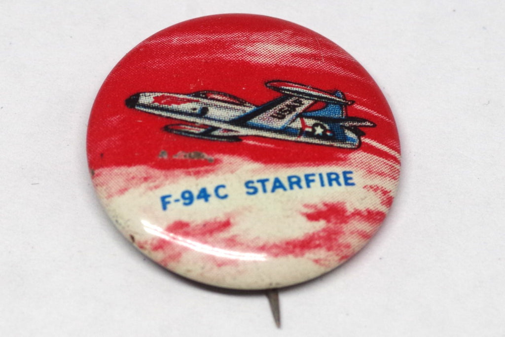 1950s F-94C Starfire Fighter Plane Pin