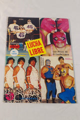 Vintage 1980s Mexico City Lucha Libre Magazines