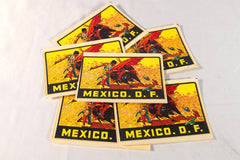 Vintage Mexican City Decals