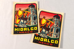 Vintage Mexican City Decals