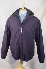 Warm Land's End Polartec Navy Blue Outdoor Jacket - Size XL (46-48)