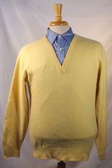 Pringle Yellow Scottish Cashmere Sweater - Sz 42