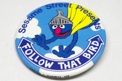 Incredible 1985 Sesame Street "Follow That Bird" Pins