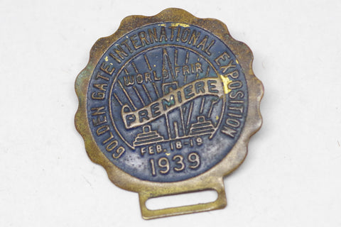 1939 Golden Gate International Expo World Fair Premiere Pin