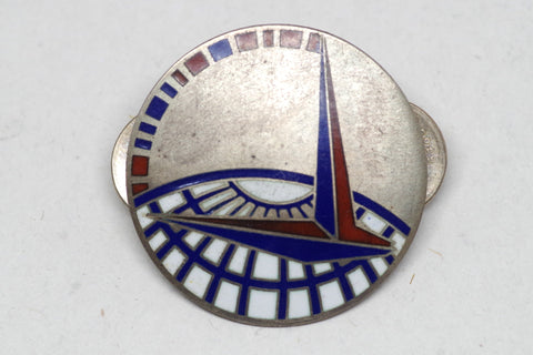 WWII Air Transport Command Sterling Silver Pin