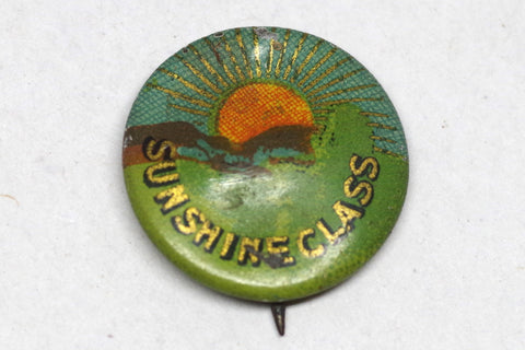 Colorful Vintage Sunshine Class Pin