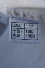 Brooks Brothers White Tuxedo Slim Fit Dress Shirt - Sz 17 - 33
