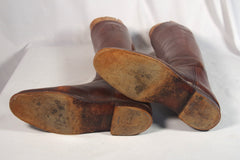 Incredible 1944 Peal & Co Bespoke Women's Equestrian Riding Boots - Sz 8