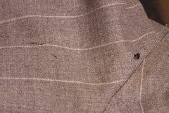 Strickland & Sons of Savile Row Gray Double-Breasted Pinstripe Suit - Sz ~42