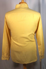 Viyella Abercrombie & Fitch Yellow Wool/Cotton Dress Shirt - Sz XL