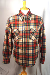 Ferranti California Heavy Duty Wool/Nylon Men's Plaid Work Shirt - Sz XL