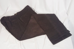 Jay Kos New York Men's Black-Brown Corduroy Pants - Sz 38