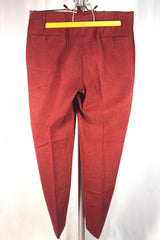 Kiton Napoli Maroon Men's Pinwale Corduroy Pants - Sz 54 (US ~37)