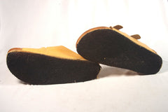 Yuketen Arizonian Synthetic Vaquetta Vegan Leather Tan Sandals - Sz 45 (US ~12)