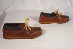 Beautiful Mahogany Women's Leather Boat Shoe - Sz ~8