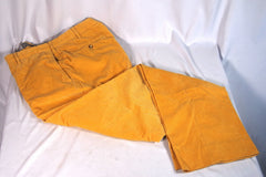Incotex Venezia Bright Yellow Men's Corduroy Pants - Sz 36