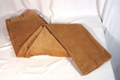 Incotex Inside Ivory Sandy Brown Cotton Men's Corduroy Pants - Sz 38