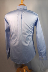 Sleek Brooks Brothers Slim Fit Non-Iron Cotton Men's Blue Dress Shirt - Sz 16-36