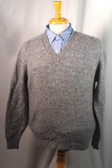 Alan Paine Shetland Pure New Wool Sweater - Sz 42