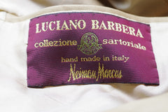 Luciano Barbera Superfine Italian Handmade Tan Suit - Sz 54 (US ~44)