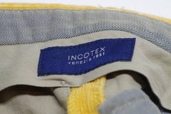 Incotex Venezia Bright Yellow Men's Corduroy Pants - Sz 36