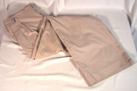Helmut Lang Tan Button-Up Women's Chinos - Sz 6