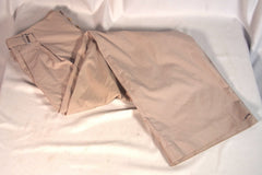 Helmut Lang Tan Button-Up Women's Chinos - Sz 6