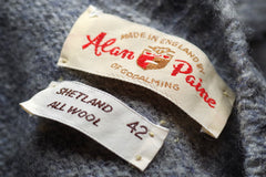 Alan Paine Shetland Pure New Wool Sweater - Sz 42