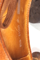 Ralph Lauren Polo Country Women's Leather Split Toe Derby Shoe - Sz 8.5