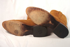 Gorgeous Tecovas Honey Suede Men's Cowboy Boots - Sz 12D