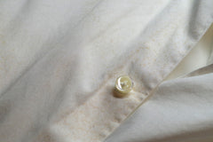 Borrelli Napoli White Cotton Men's Dress Shirt - Sz 16/41